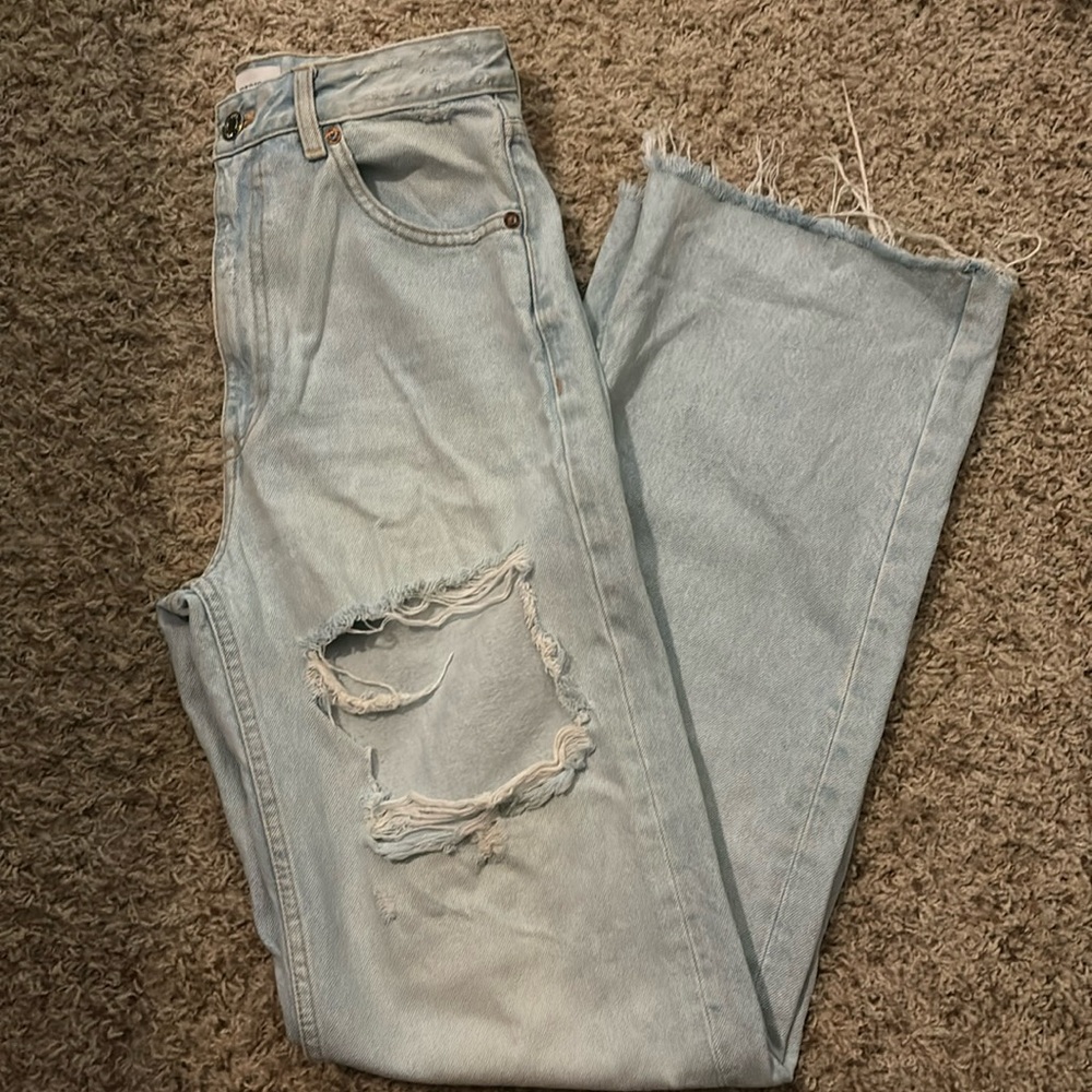Wide leg Zara jeans